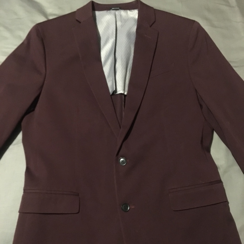 Maroon Suit